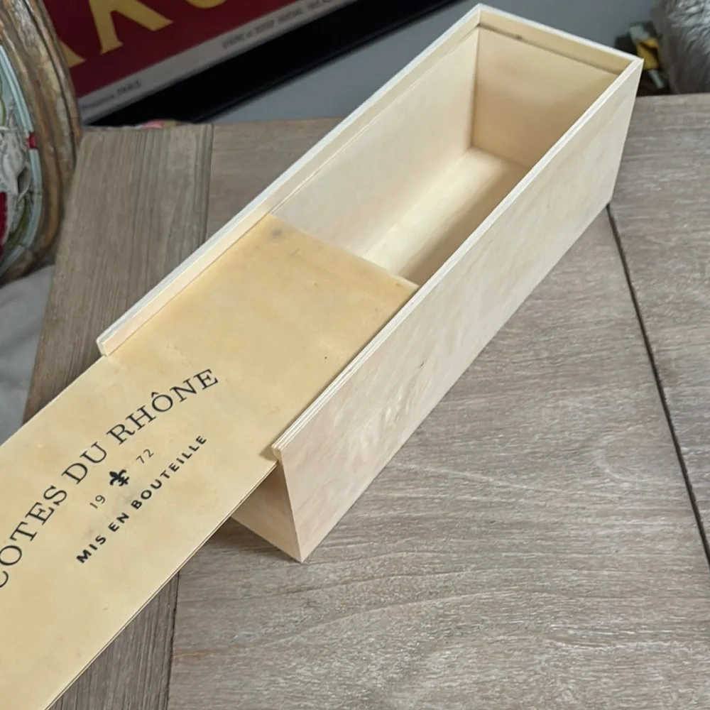 Sur La Table Wooden Wine Storage Box by Sur La Table - Natural Finish